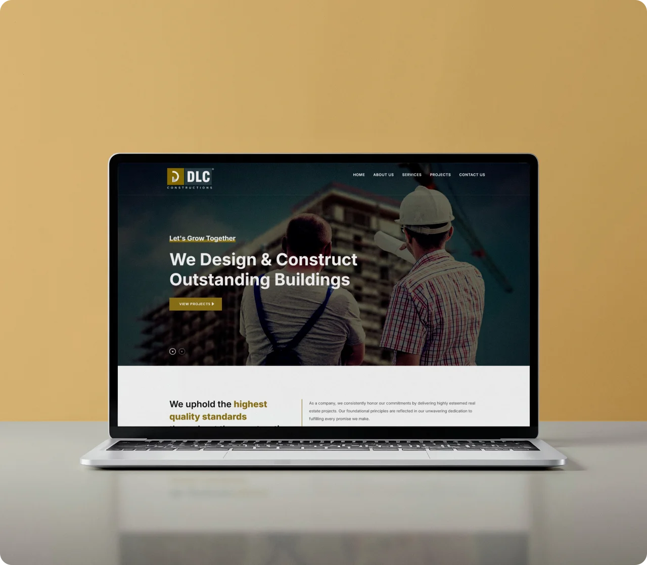 Construction website