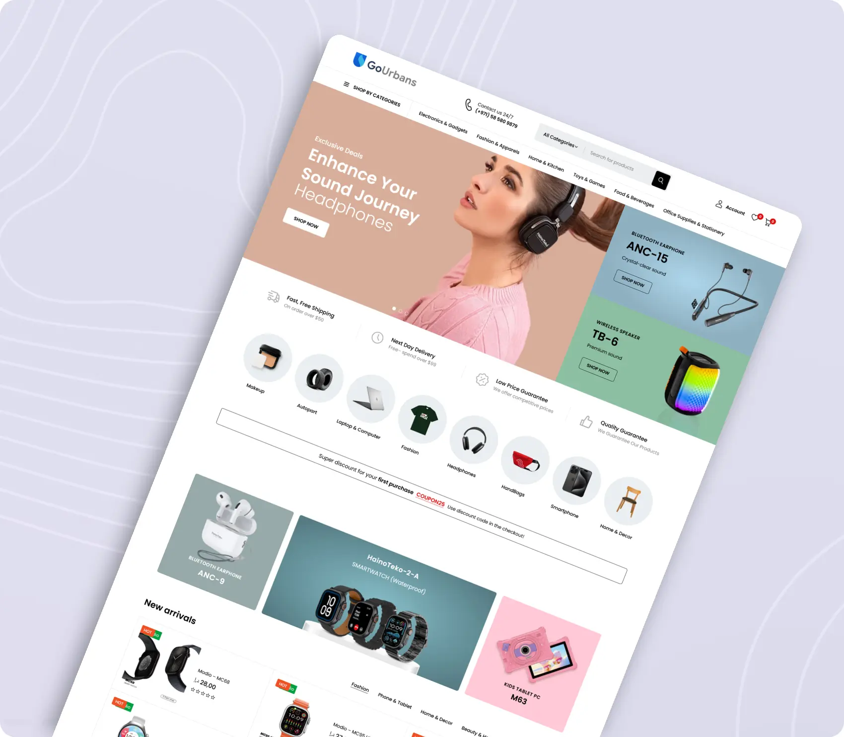 Ecommerce website UAE